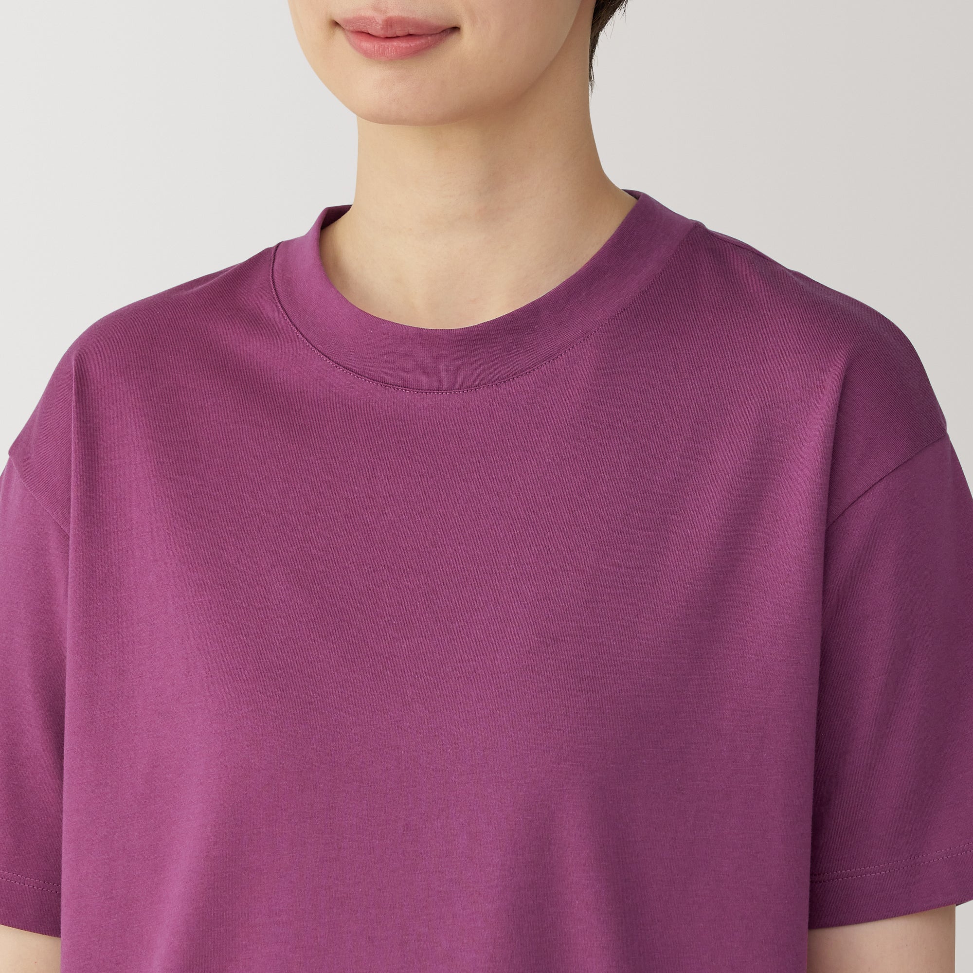 Women's Jersey Crew Neck Short Sleeve T-Shirt - Image 21