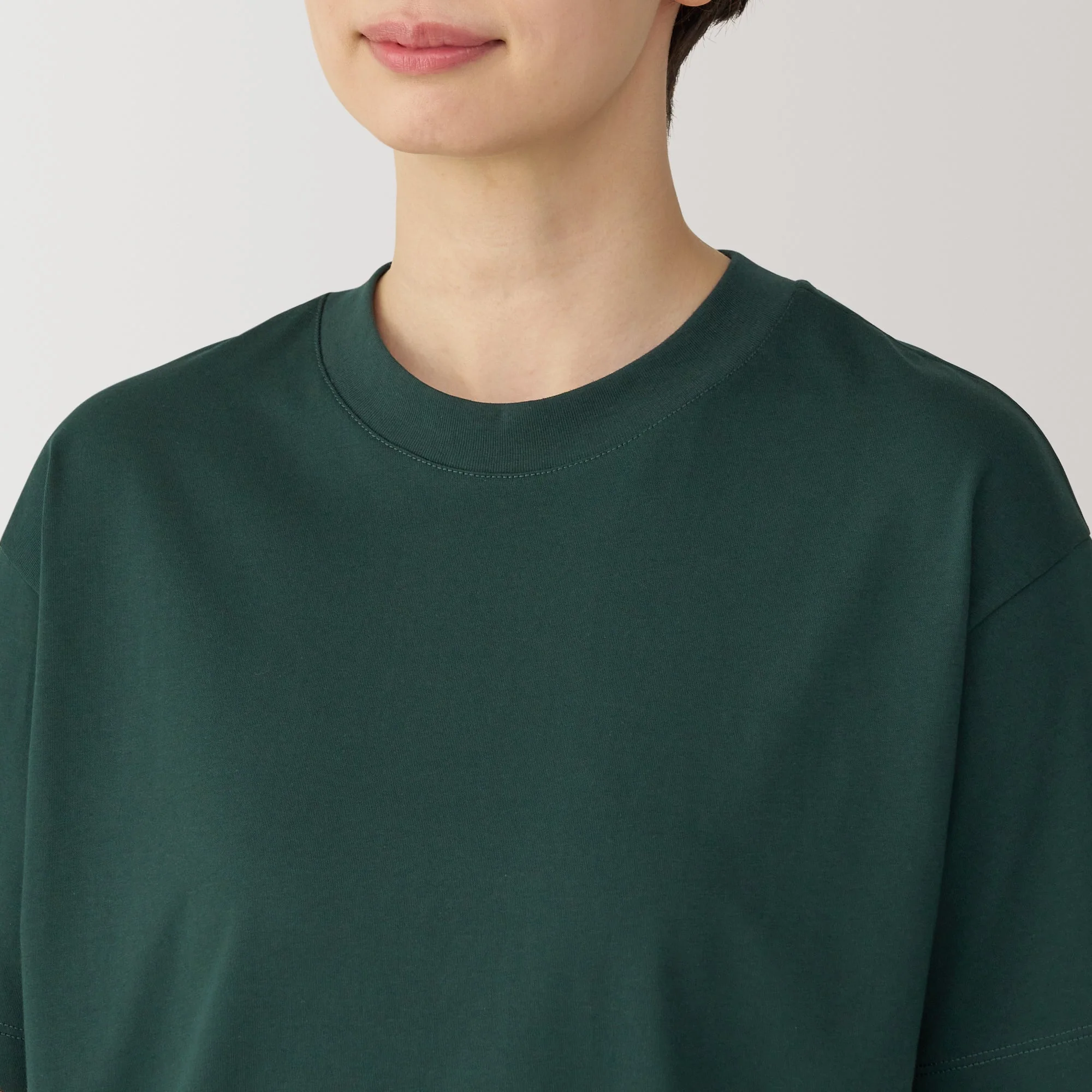 Women's Jersey Crew Neck Short Sleeve T-Shirt - Image 35
