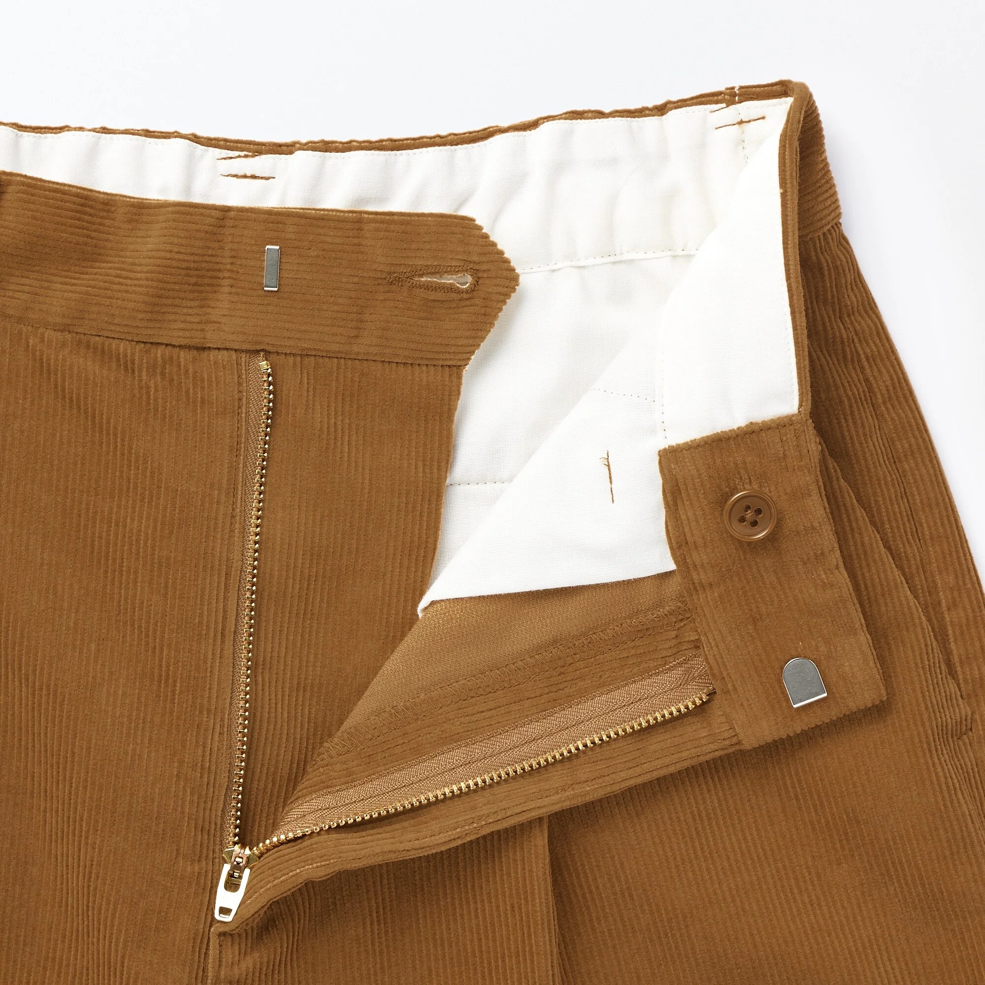 Women's Kapok Blend Corduroy Darted Pants - Image 9