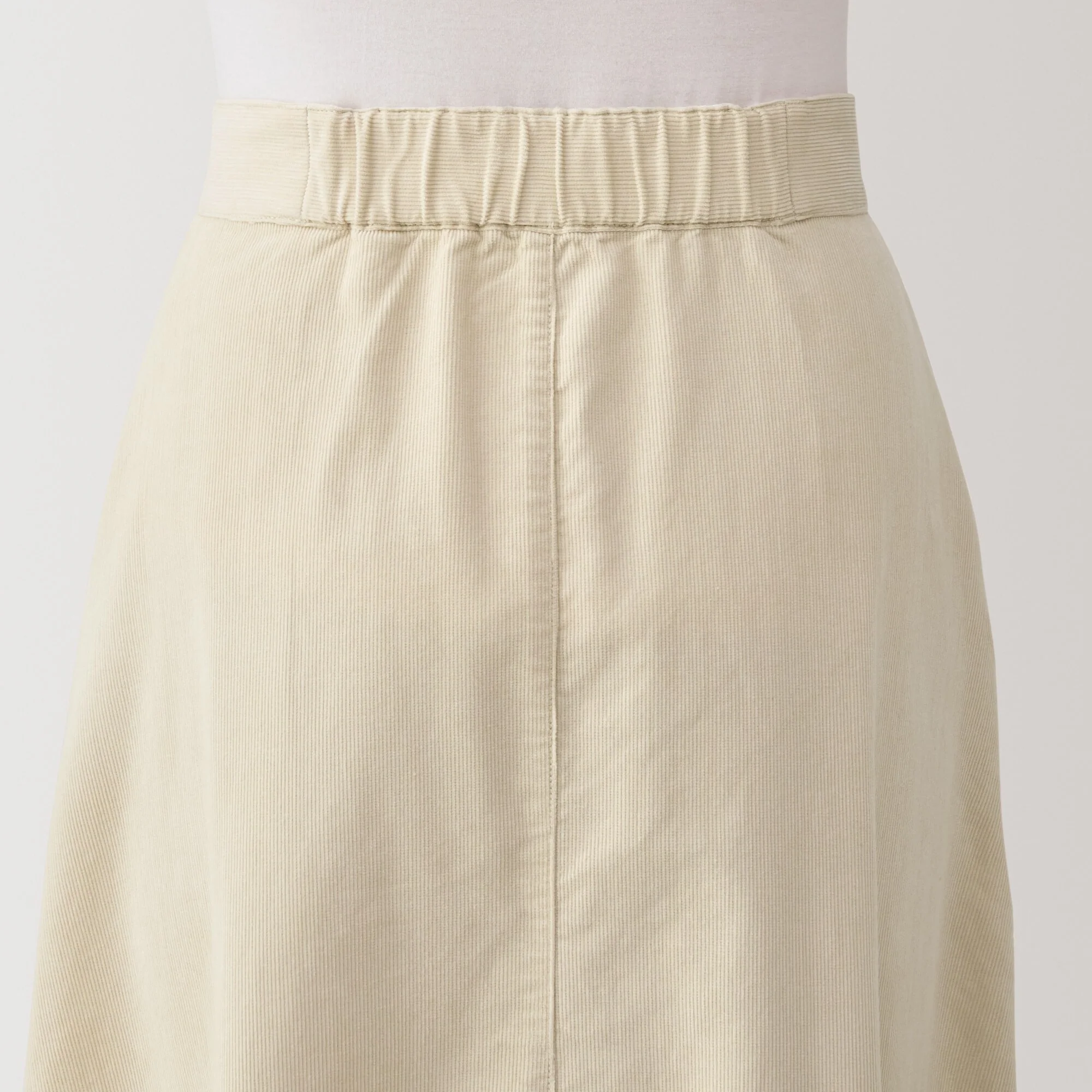 Women's Kapok Blend Corduroy Flared Skirt - Image 29
