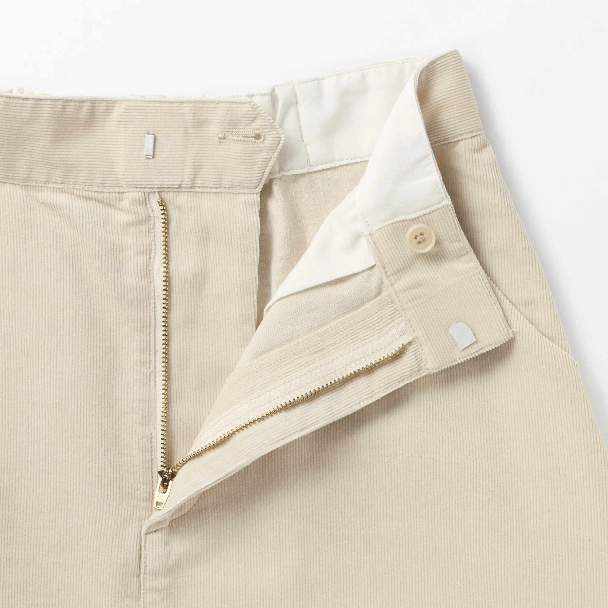 Women's Kapok Blend Corduroy Flared Skirt - Image 30