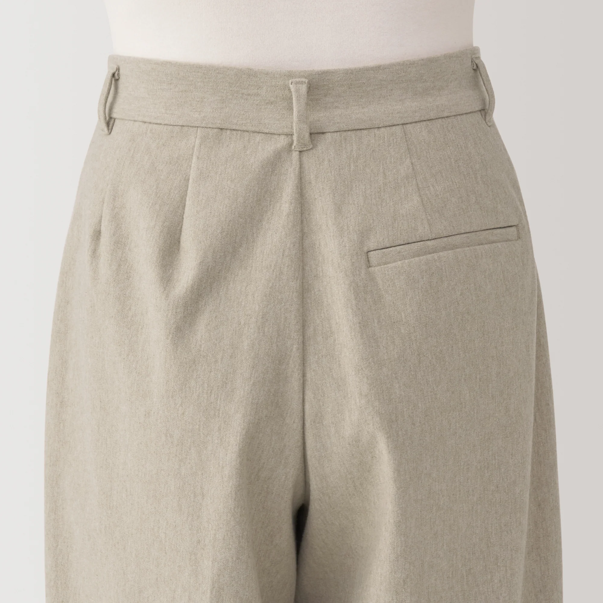 Women's Stretch Brushed Darted Wide Pants - Image 8