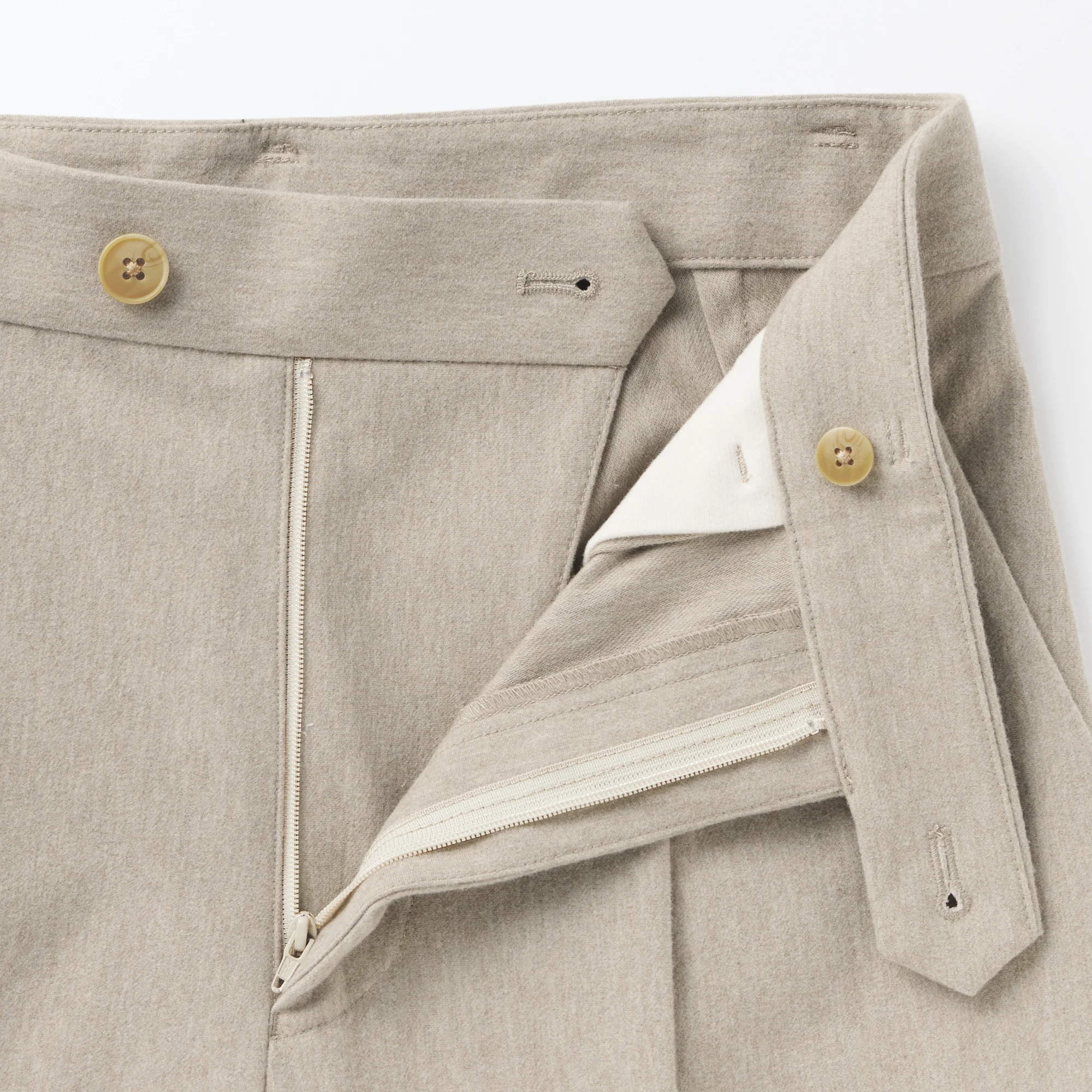 Women's Stretch Brushed Darted Wide Pants - Image 9