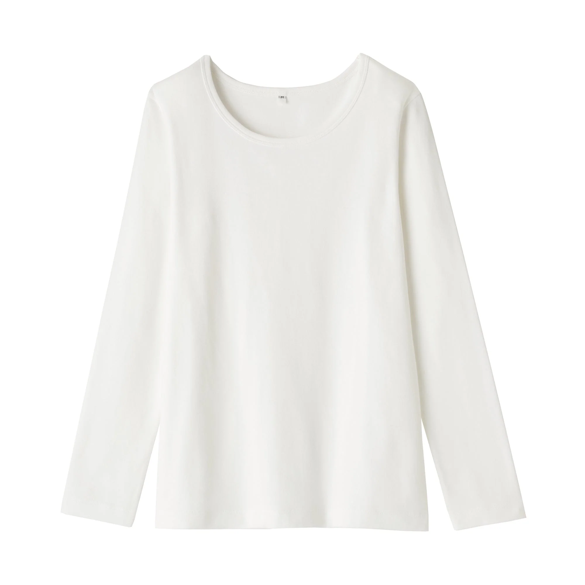 Women's Stretch Ribbed Crew Neck Long Sleeve T-Shirt - Image 11