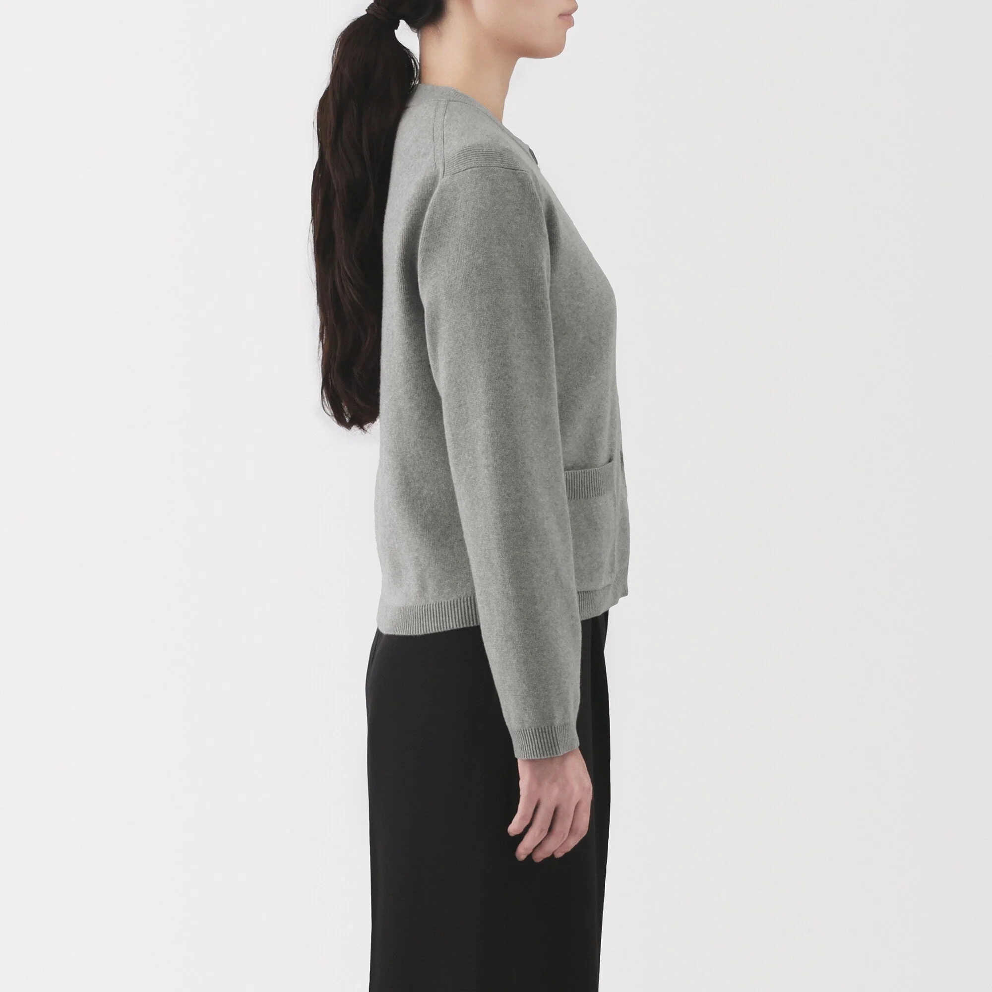 Women's Washable Crew Neck Cardigan - Image 21