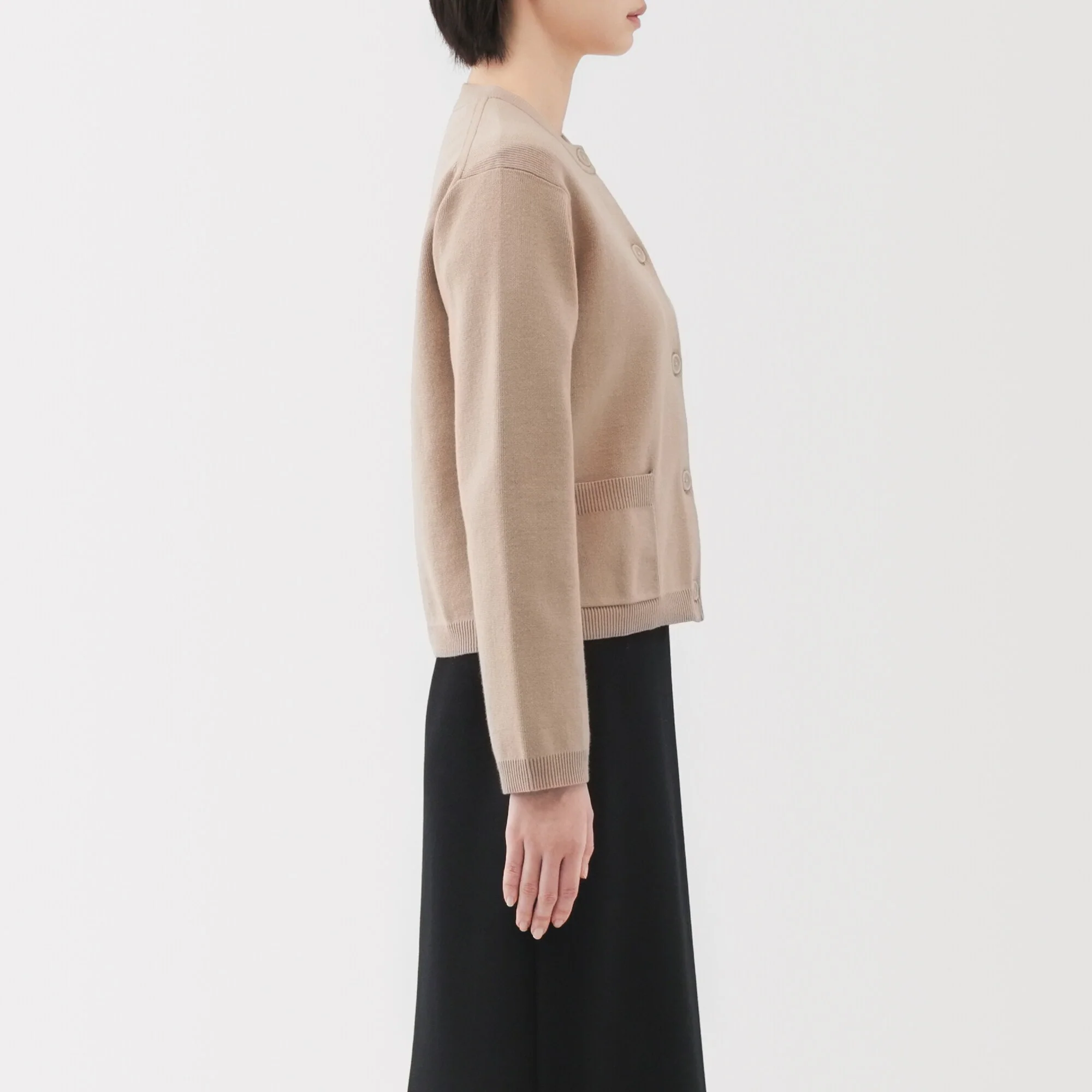 Women's Washable Crew Neck Cardigan - Image 36
