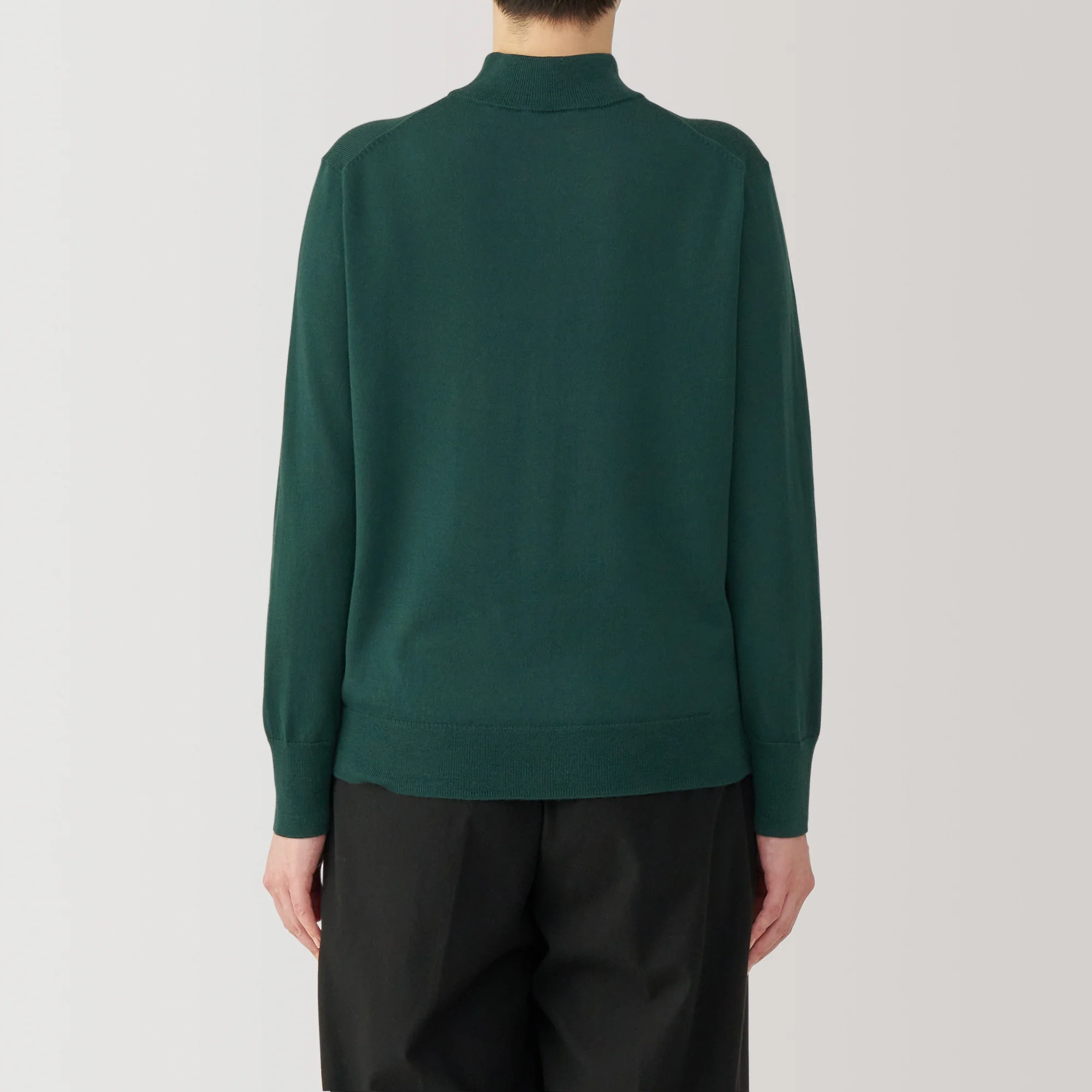 Women's Washable High-Gauge High Neck Sweater - Image 48