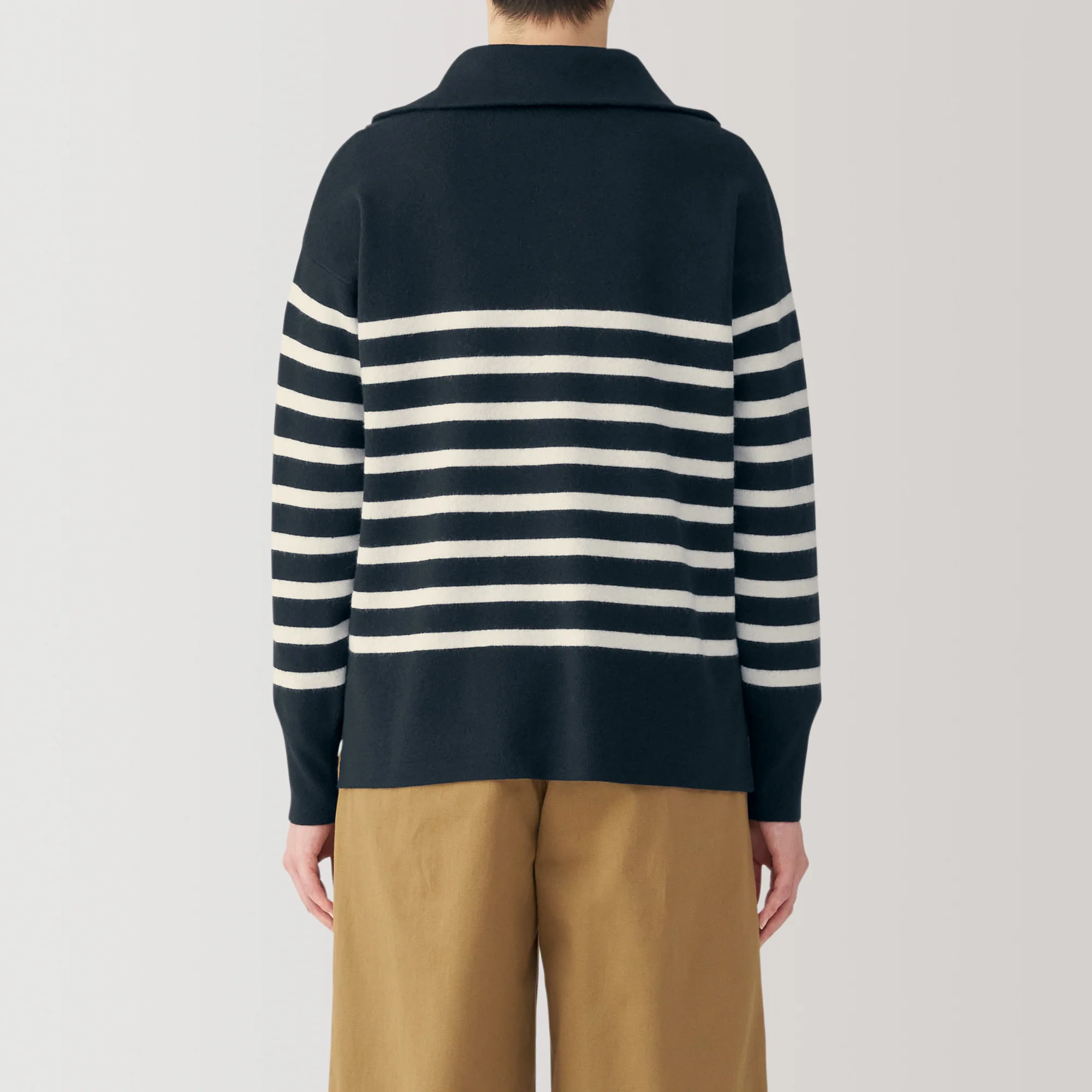 Women's Washable Milano Ribbed Half Zip Sweater - Image 15