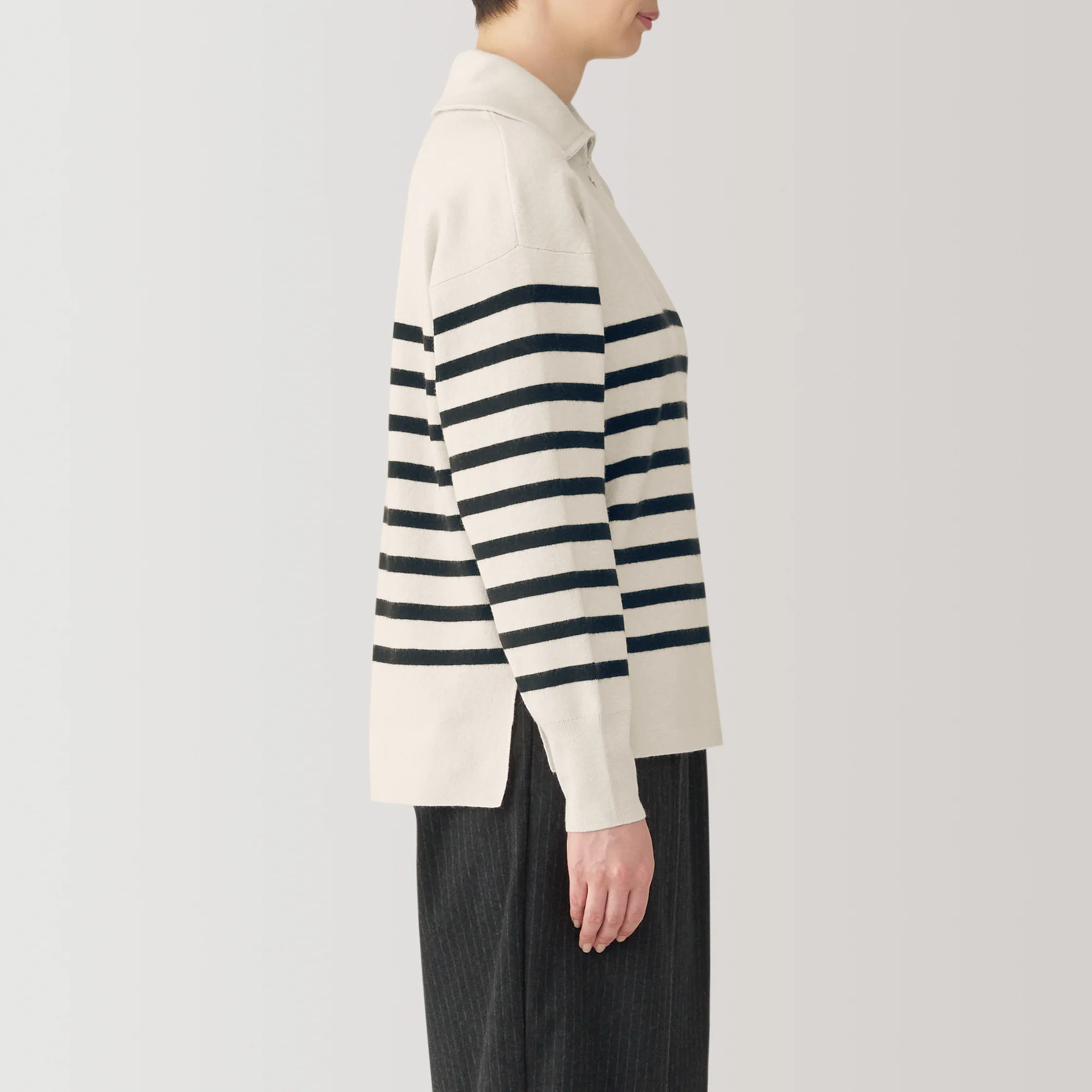 Women's Washable Milano Ribbed Half Zip Sweater - Image 23