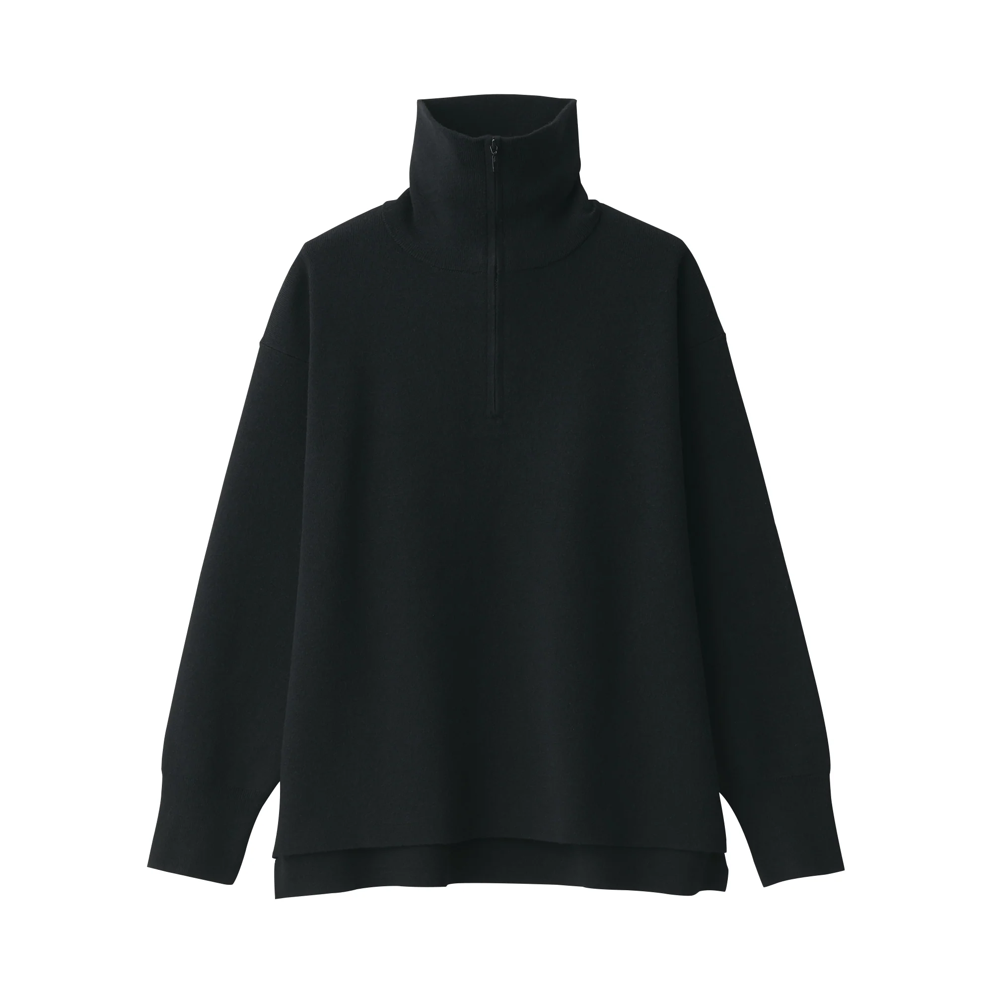 Women's Washable Milano Ribbed Half Zip Sweater - Image 38