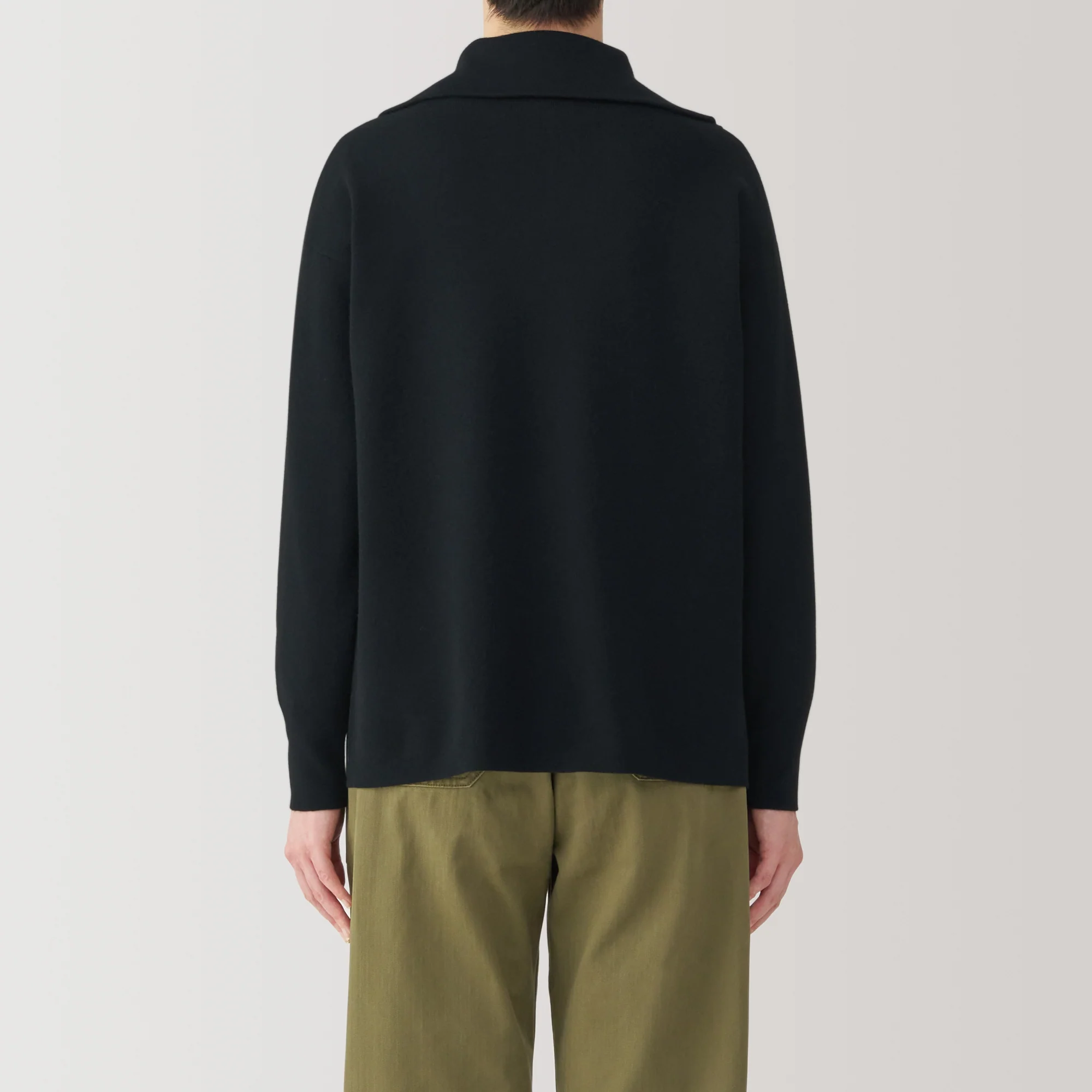 Women's Washable Milano Ribbed Half Zip Sweater - Image 42