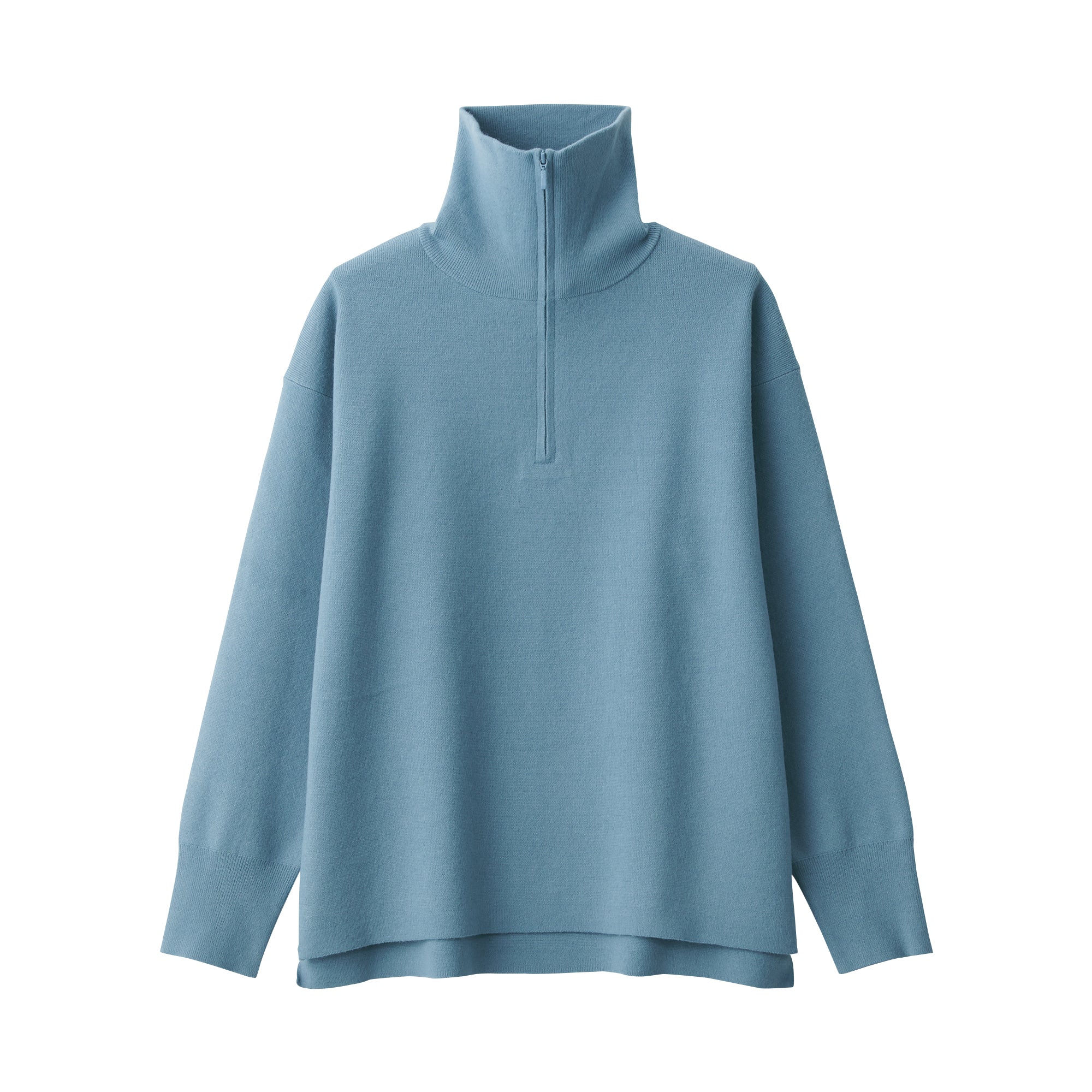 Women's Washable Milano Ribbed Half Zip Sweater - Image 47