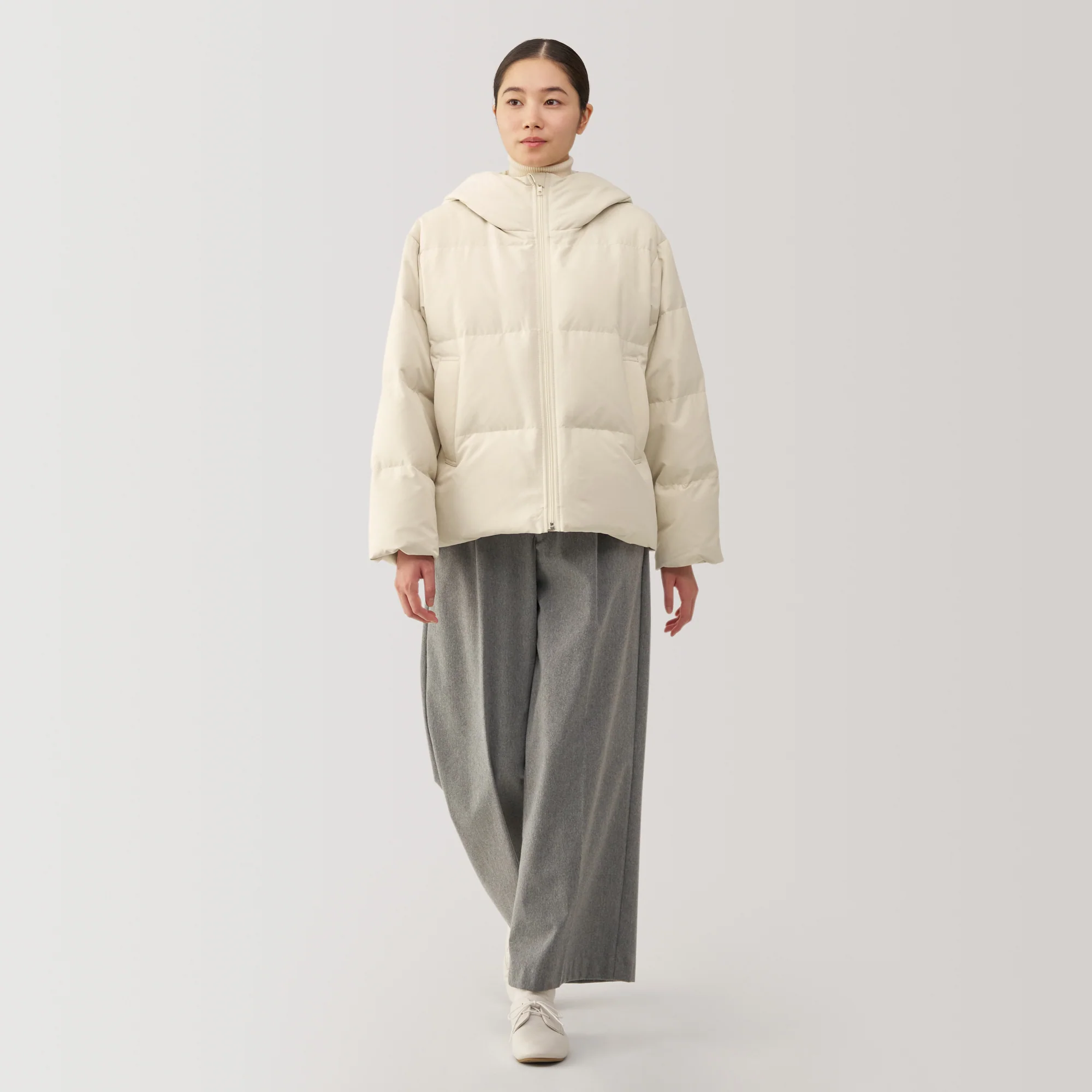Women's Water Repellent Down Jacket - Image 4