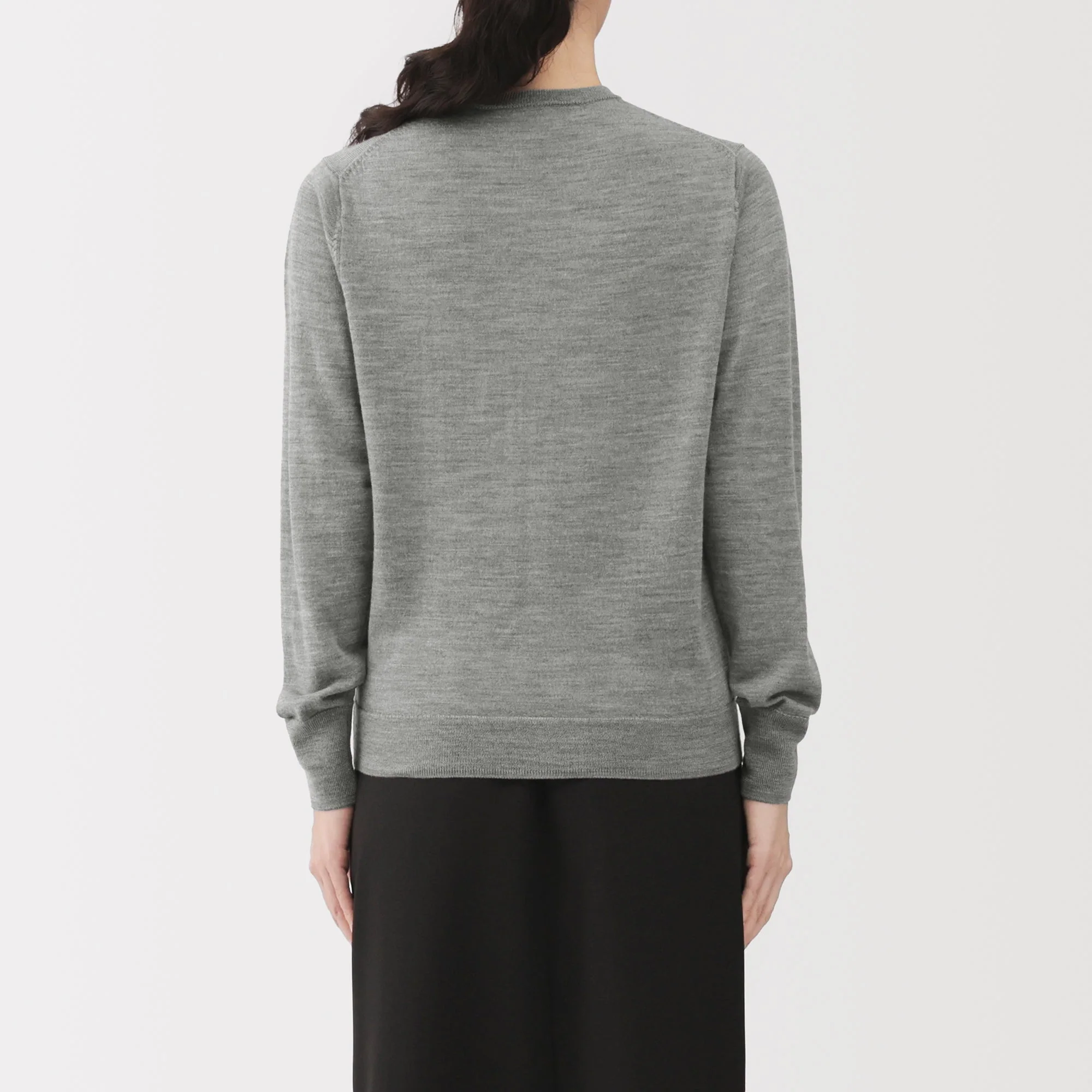 Wool Crewneck Cardigan - Image 41