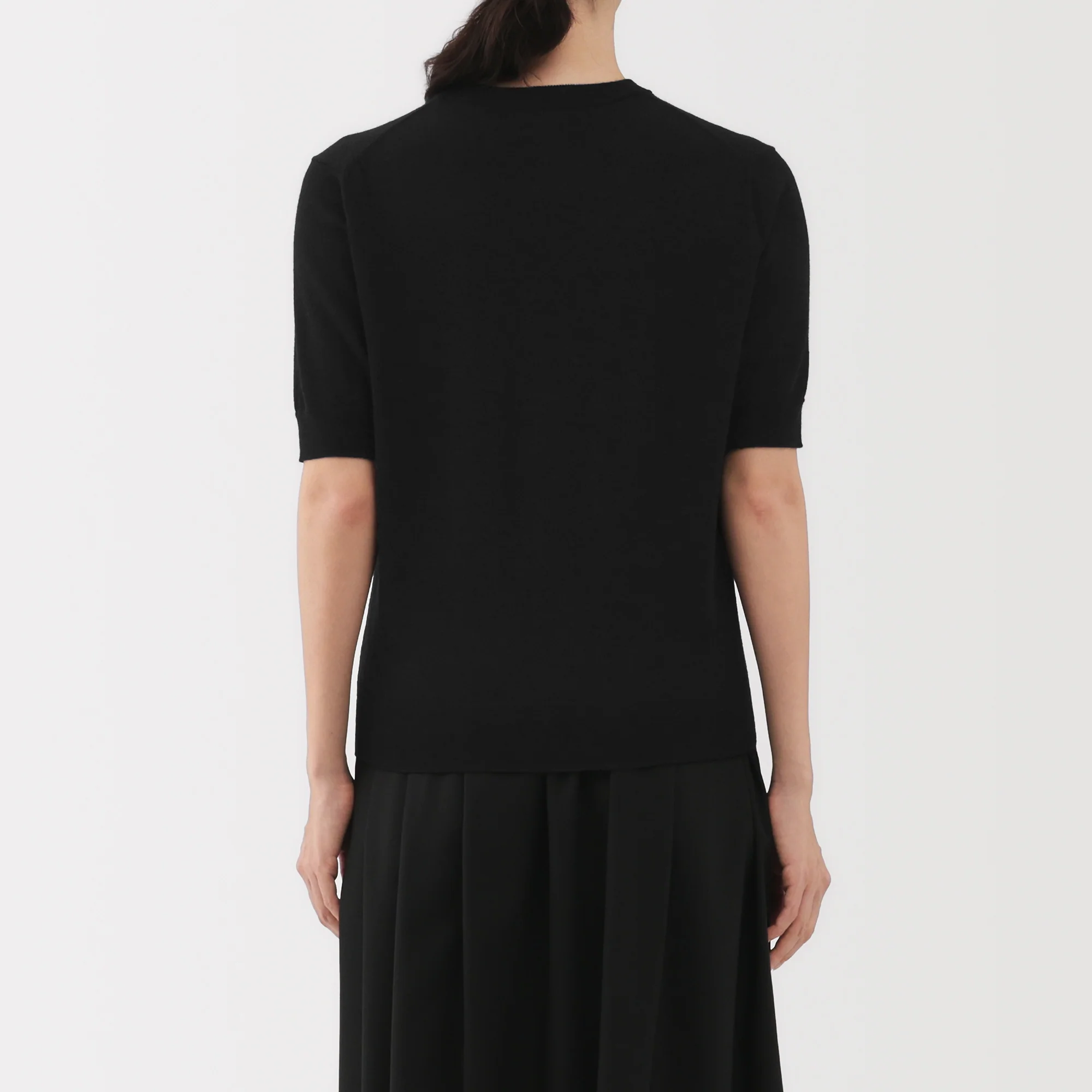 Wool Half Sleeve Sweater - Image 26