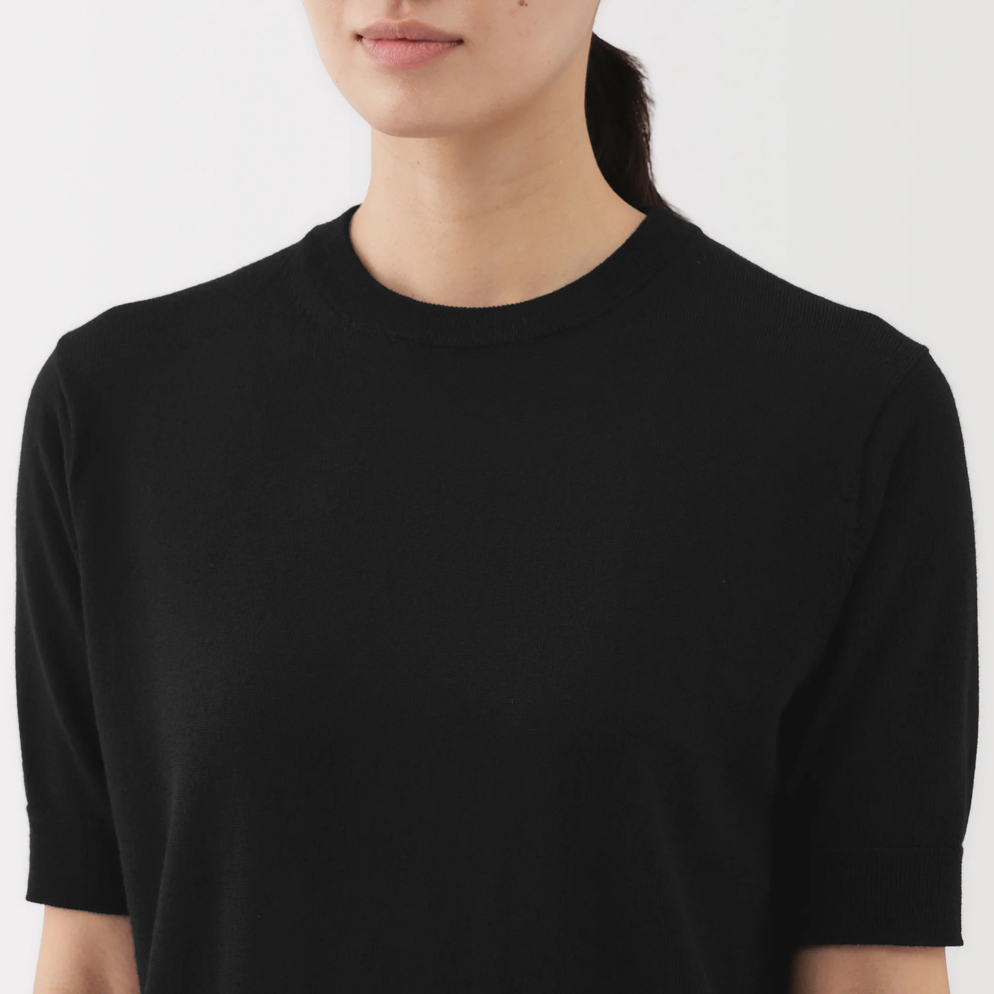 Wool Half Sleeve Sweater - Image 27