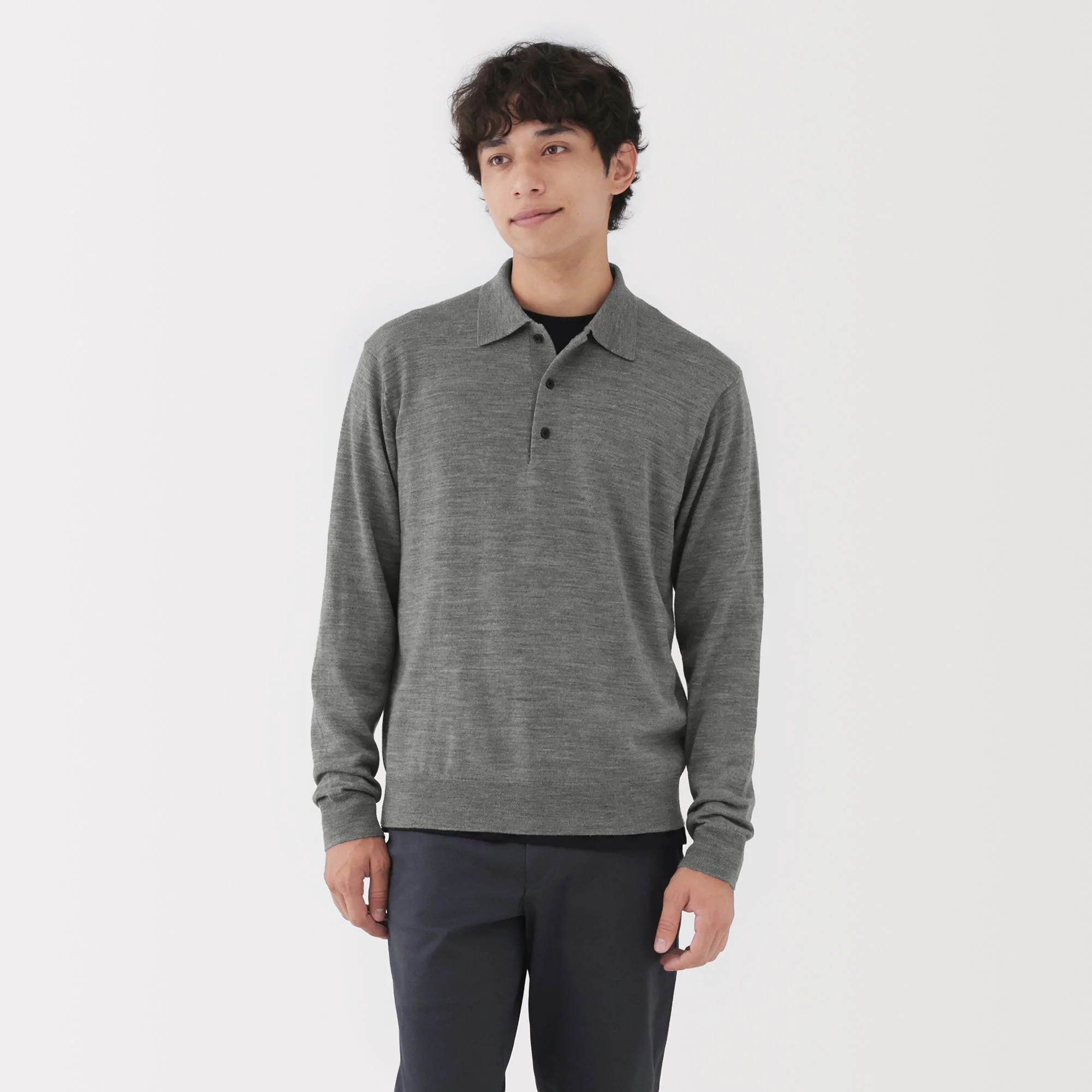 Wool Polo Shirt - Image 10