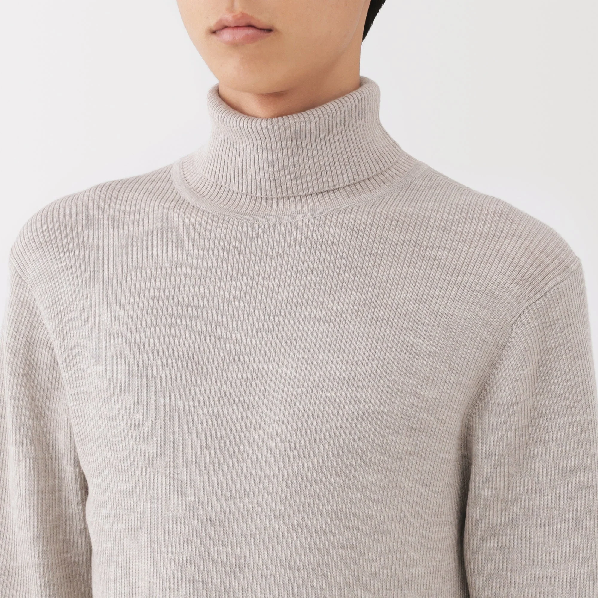 Wool Turtleneck Sweater - Image 17