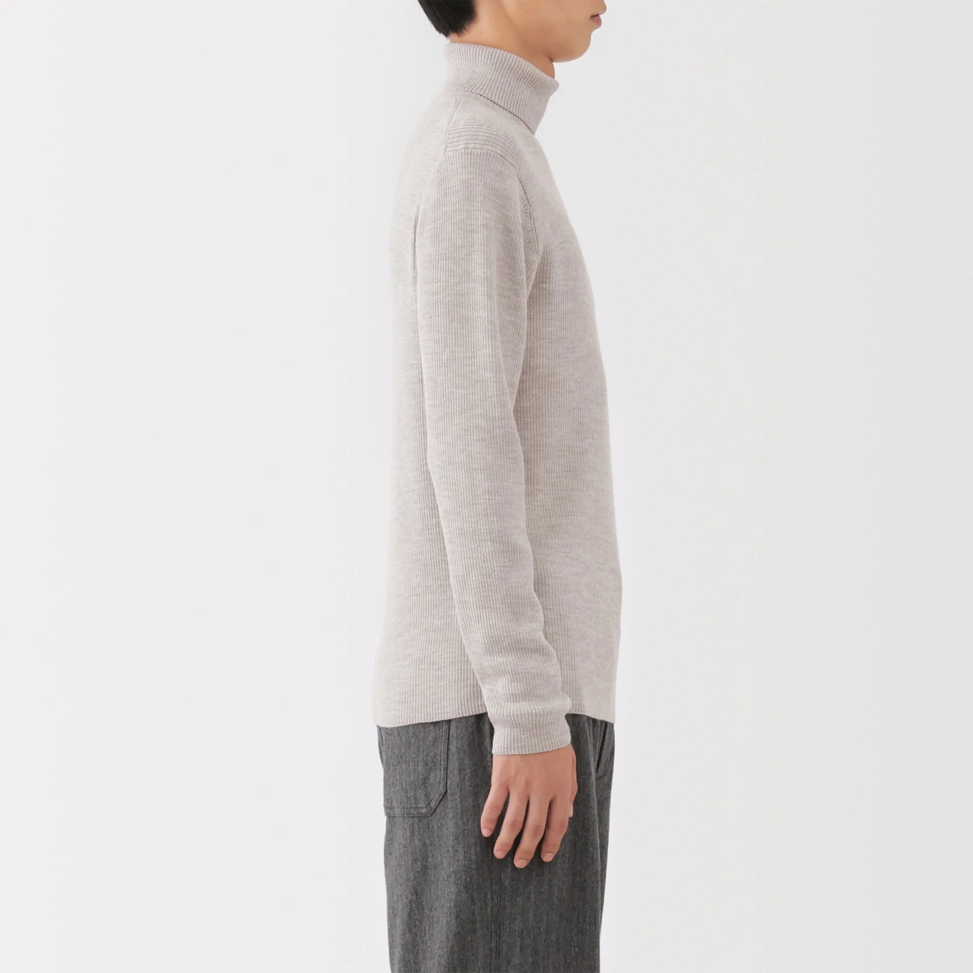 Wool Turtleneck Sweater - Image 6