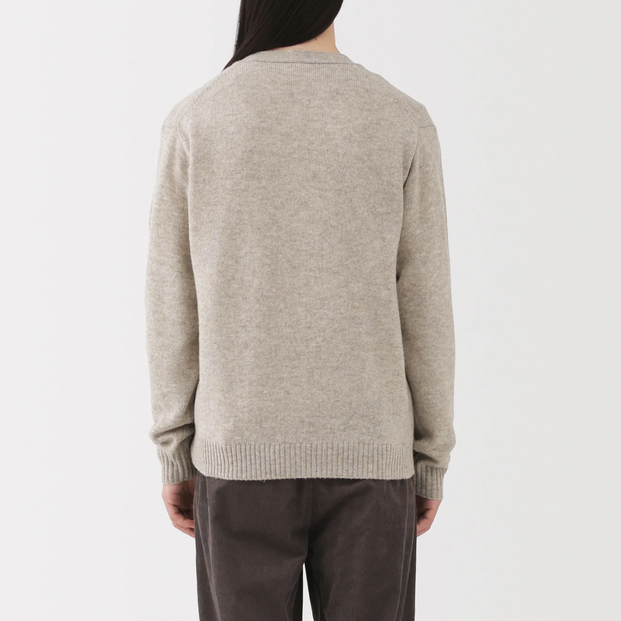 Wool V-Neck Cardigan - Image 46