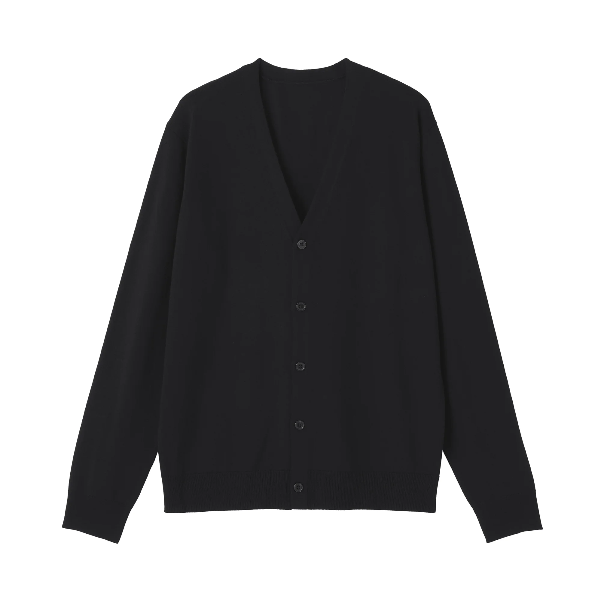 Wool V-Neck Cardigan - Image 9
