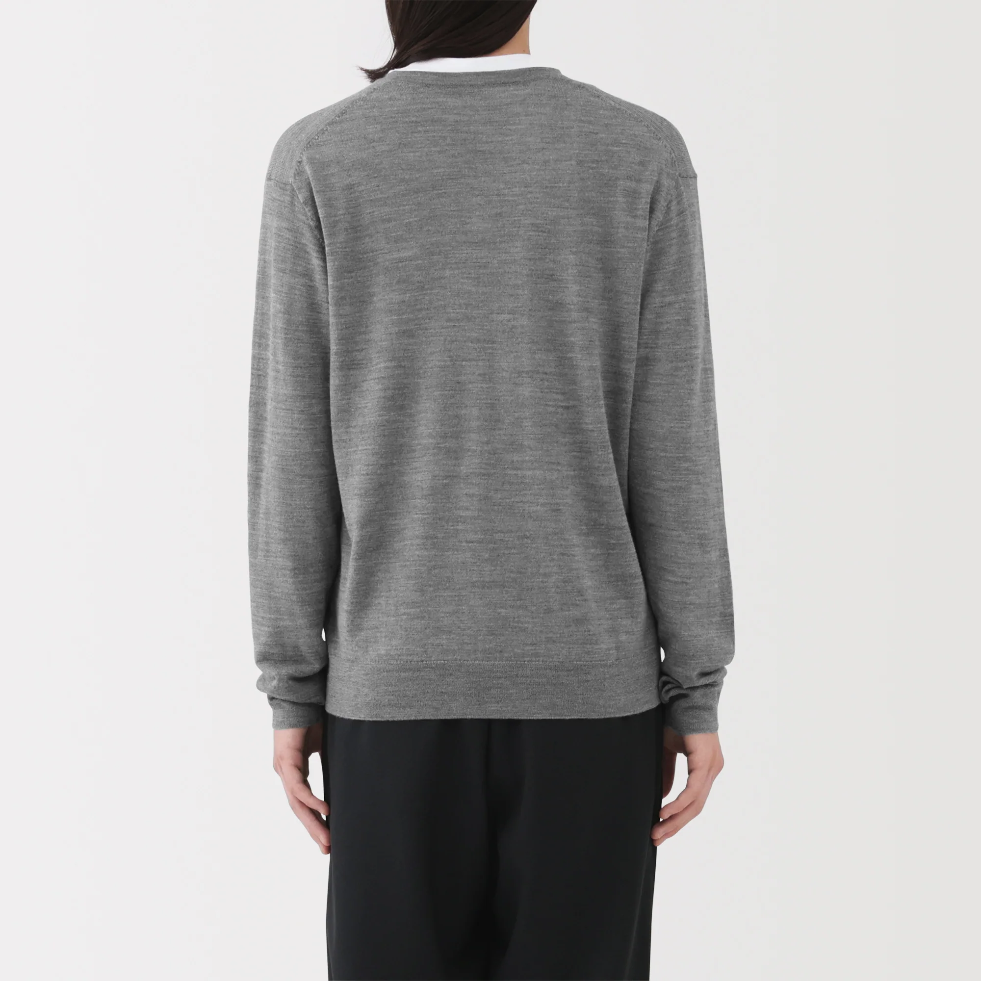 Wool V-Neck Sweater - Image 27