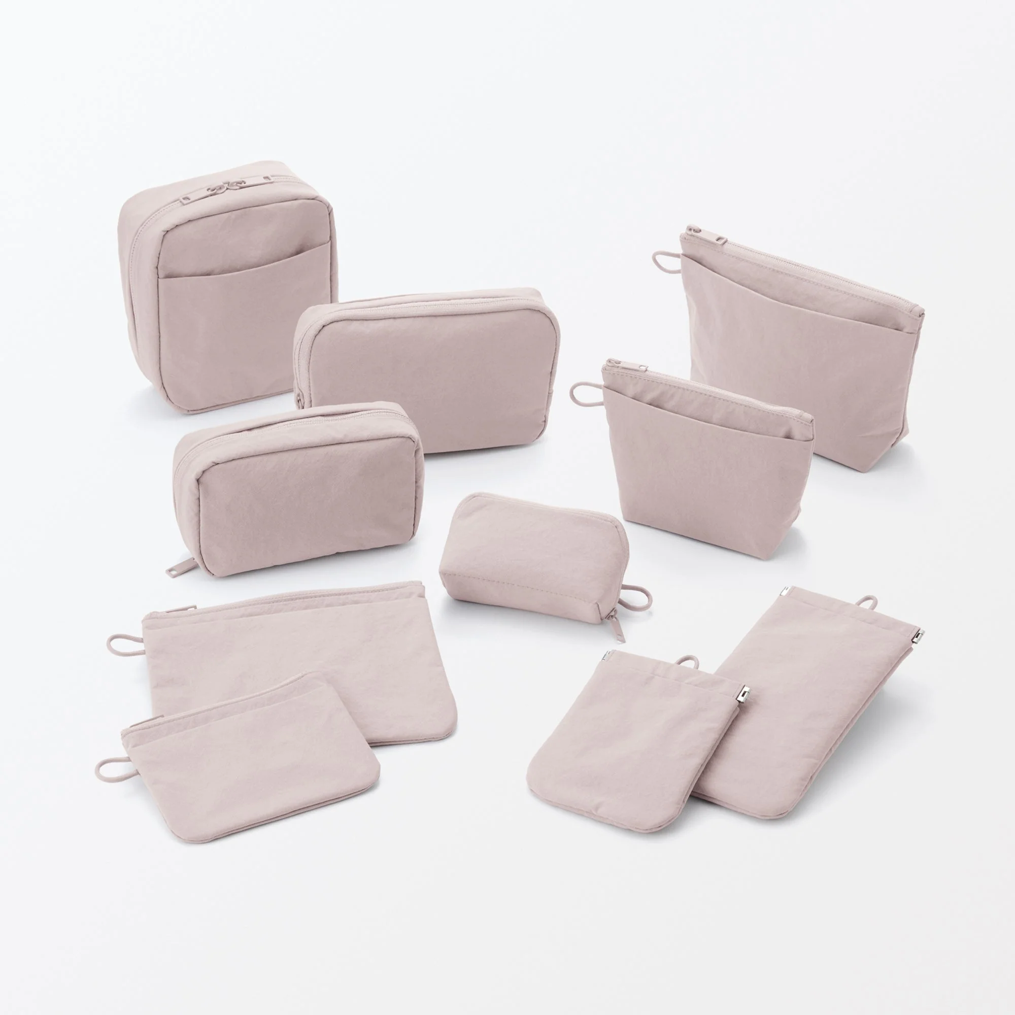 Wrinkled Nylon Gusset Pouch - Small - Image 14