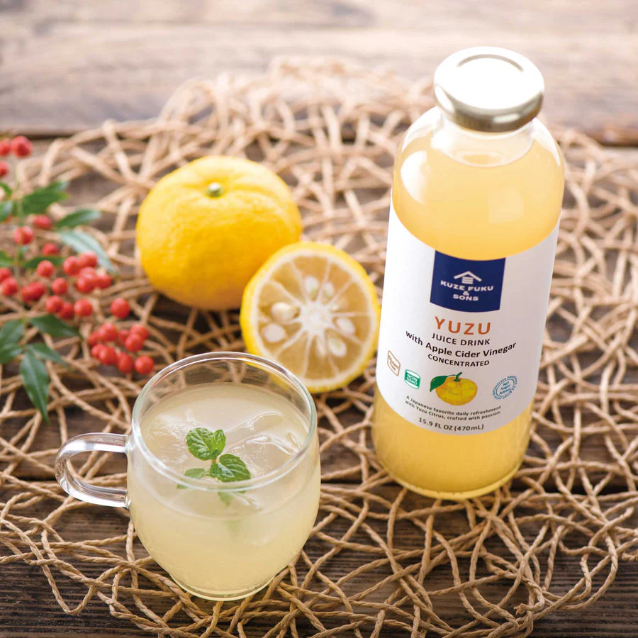Yuzu Juice drink with Apple Cider Vinegar Concentrated